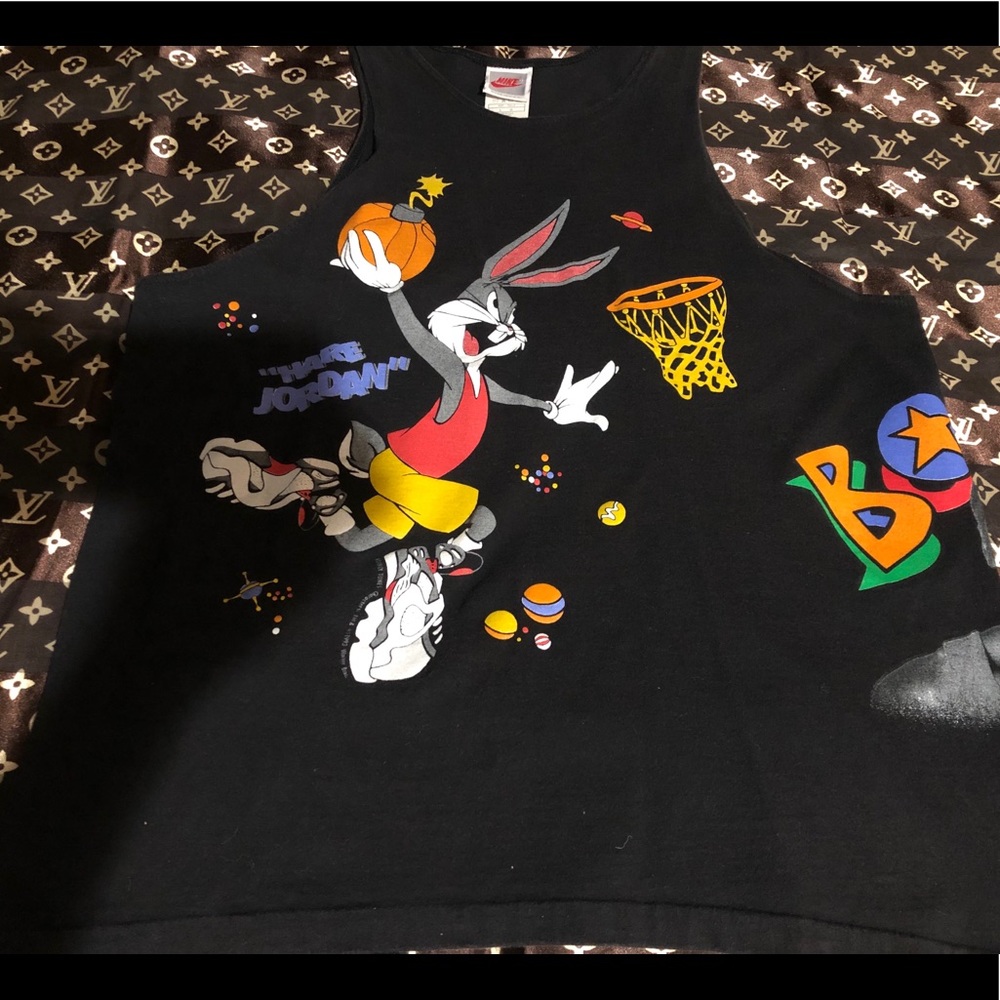 Vintage Space Jam Hare Jordan Tank top